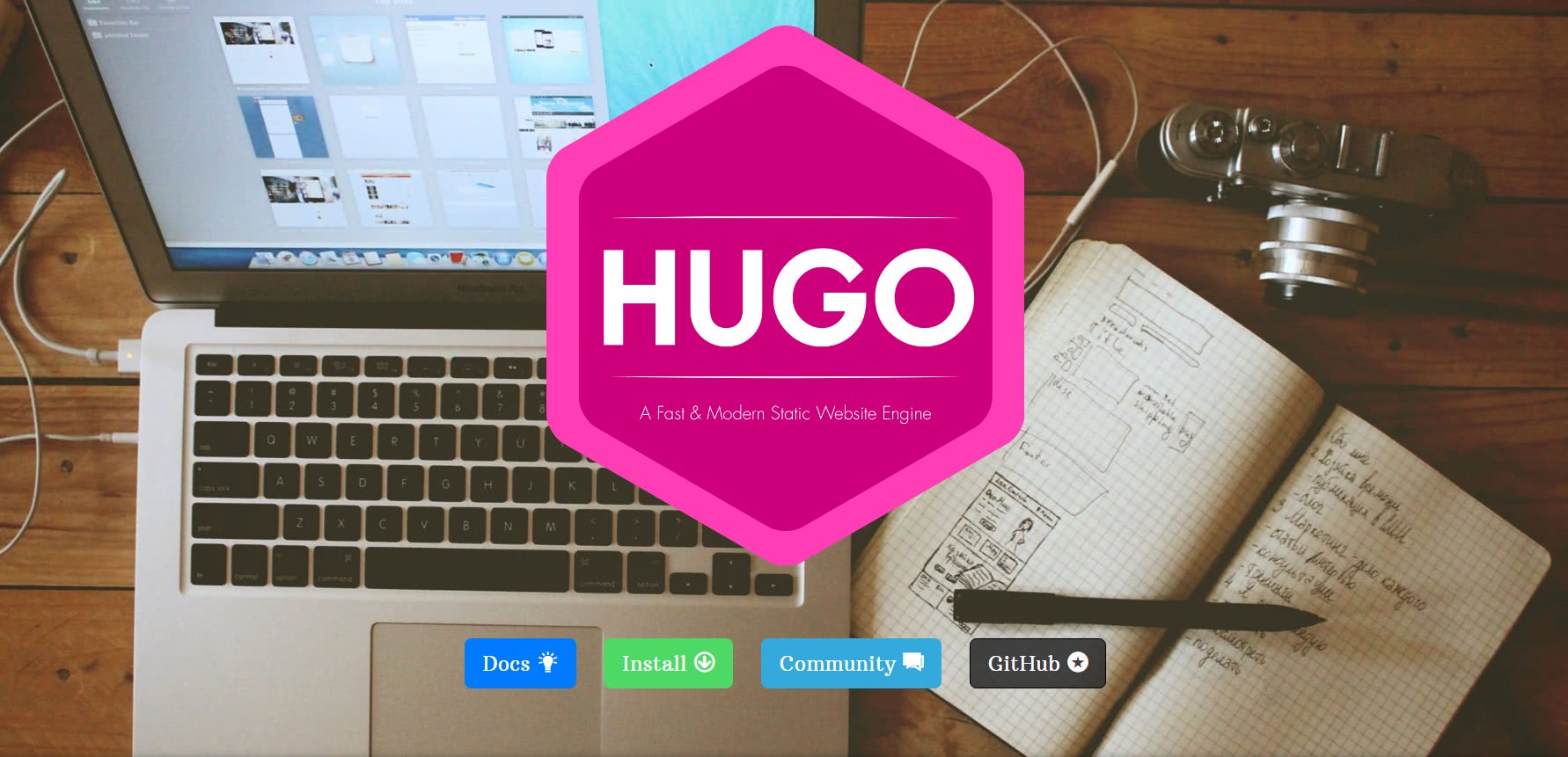 porque troquei o wordpress pelo gerador estático Hugo