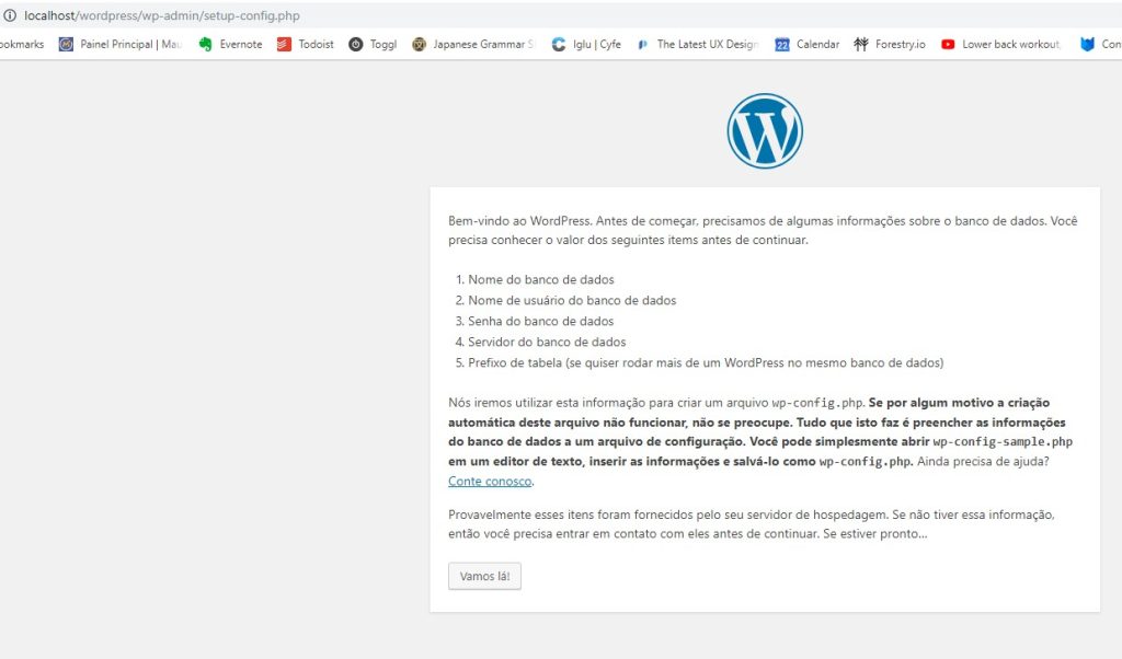 Instalar wordpress local